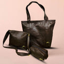 Trio de Carteras Premium en Cuero para Dama – 3 Piezas por el Precio de 1