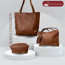 Trio de Carteras Premium en Cuero para Dama – 3 Piezas por el Precio de 1